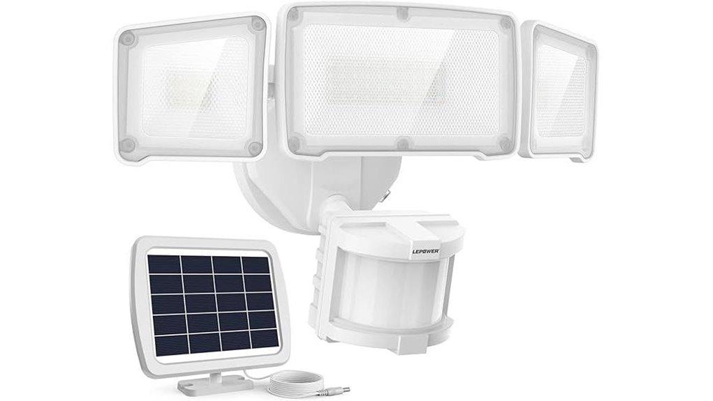 lepower 1600lm solar security lights
