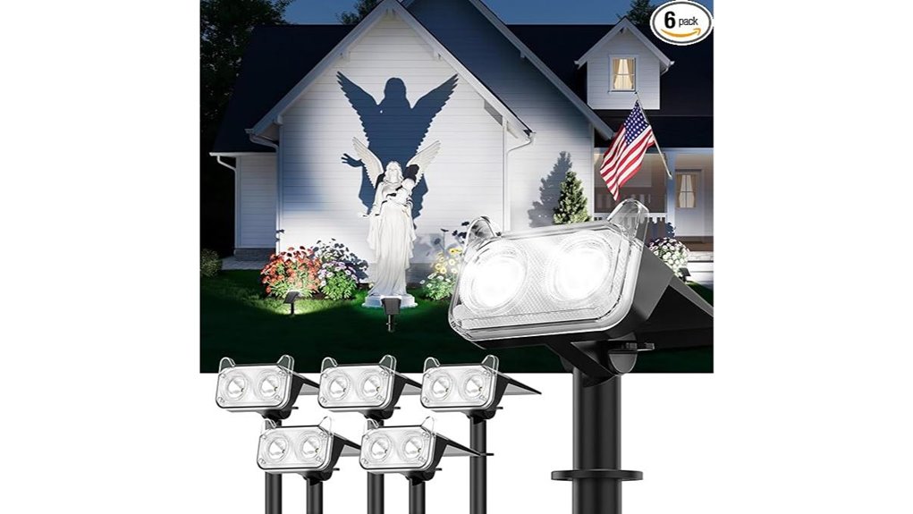 letmy solar lights 6 pack