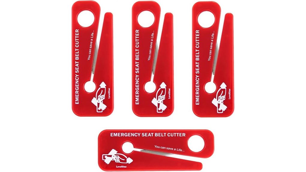 levelone seat belt cutters