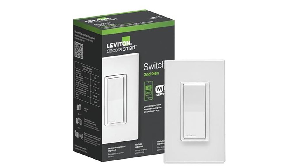 leviton decora smart switch