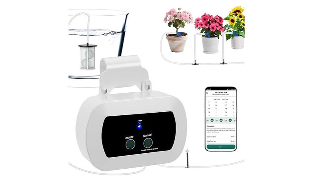 lewisia wifi smart plant watering system