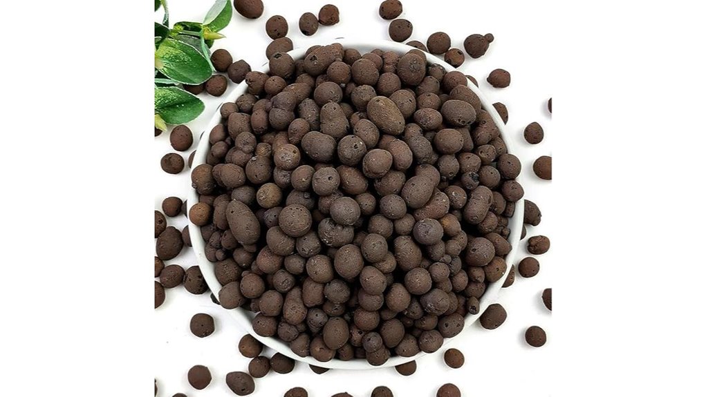 lightweight expanded clay pebbles