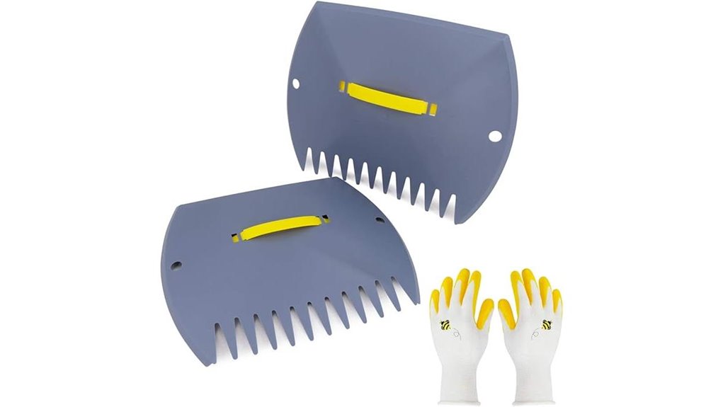 lightweight yard leaf grabbers