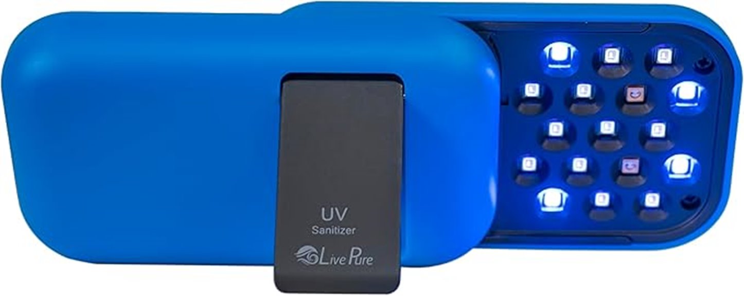 livepure handheld uv sanitizer