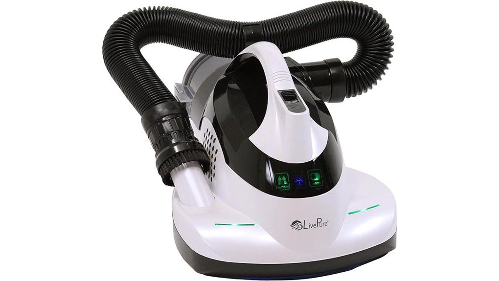 livepure ultramite handheld vacuum sanitizer