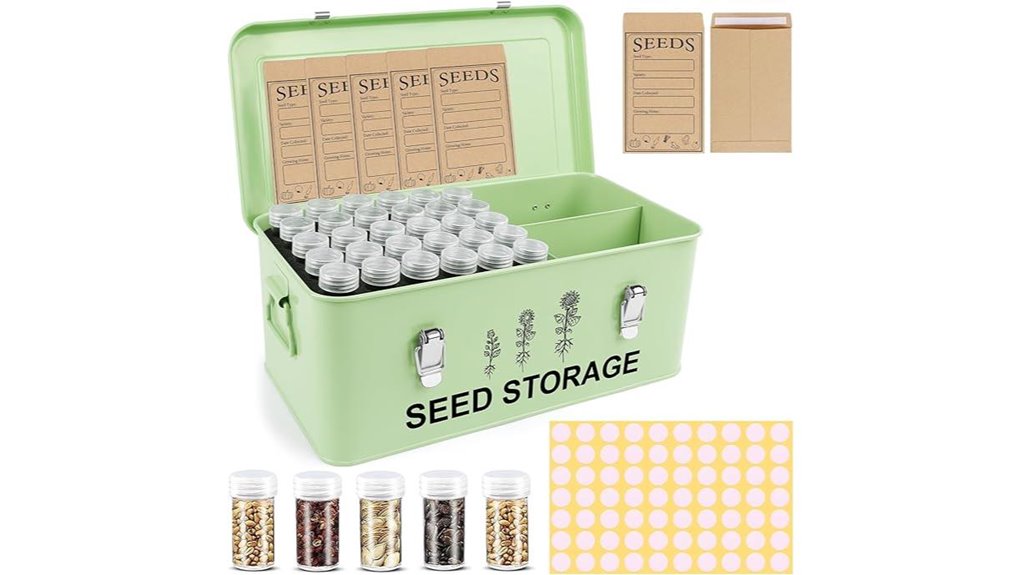 locked 60 slot seed organizer