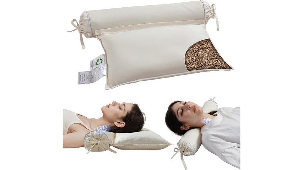 lofe buckwheat dual pillow