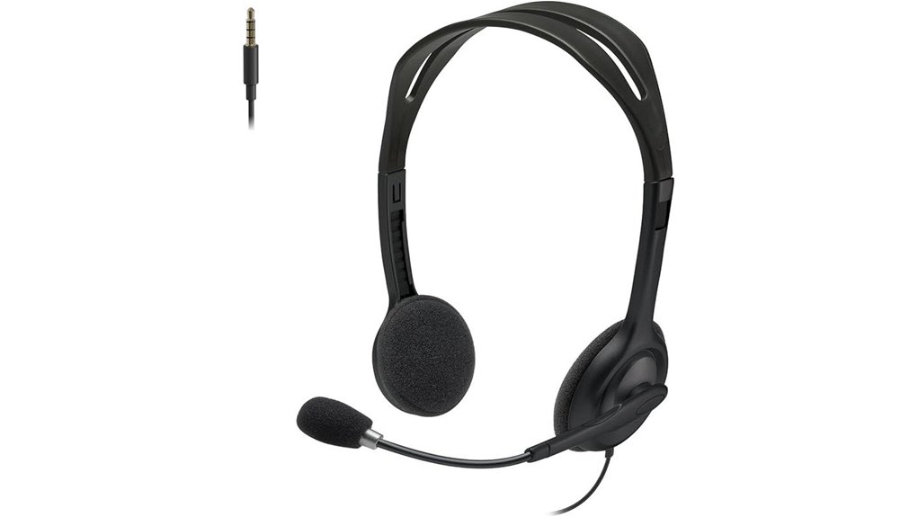 logitech h111 noise cancelling headset
