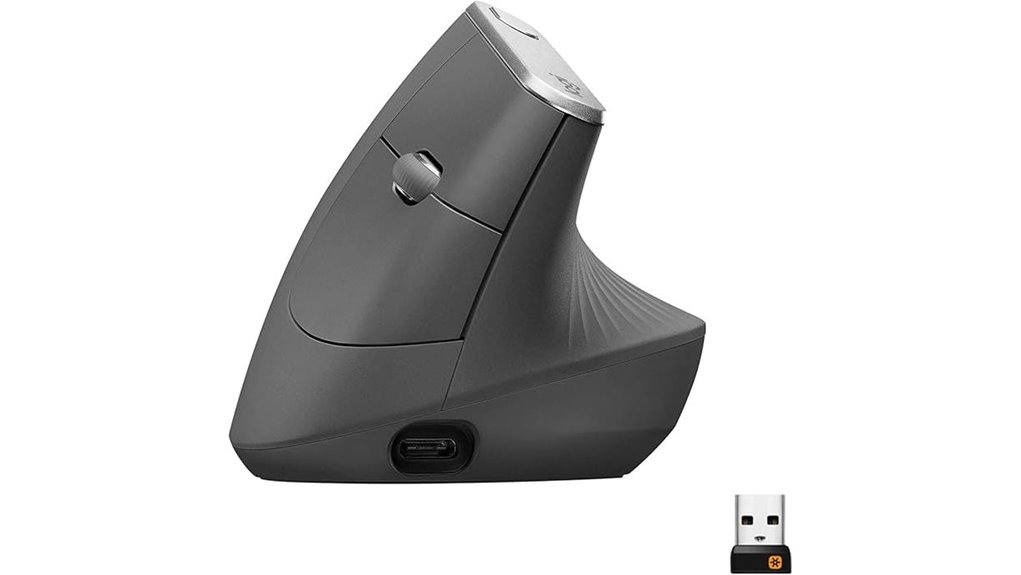 logitech rechargeable vertical mouse