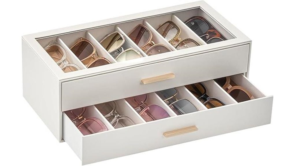 lolalet beige sunglasses box