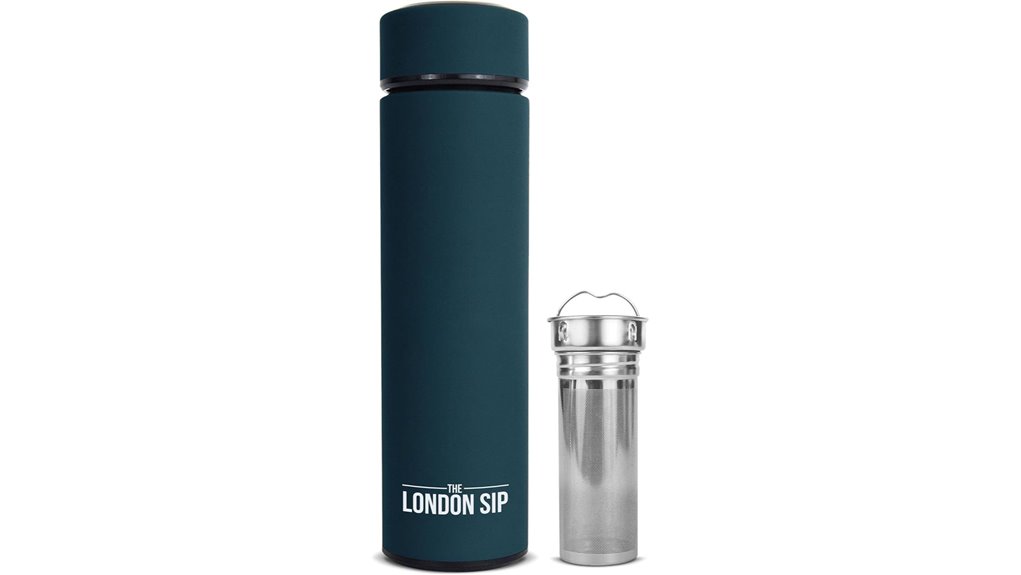 london teal infuser thermos