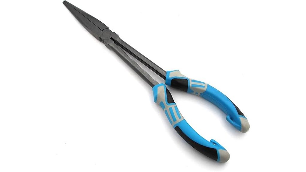 long nose blue fishing pliers