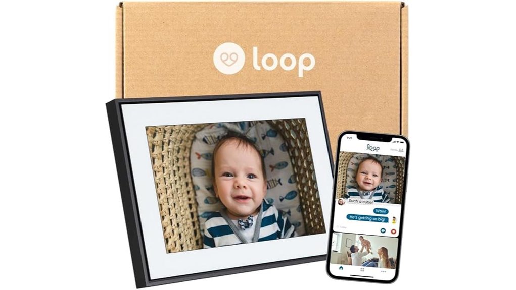 loop 10 inch wi fi picture frame