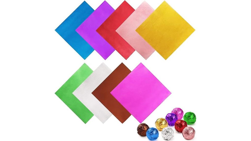 lotfancy foil wrappers 900 pcs