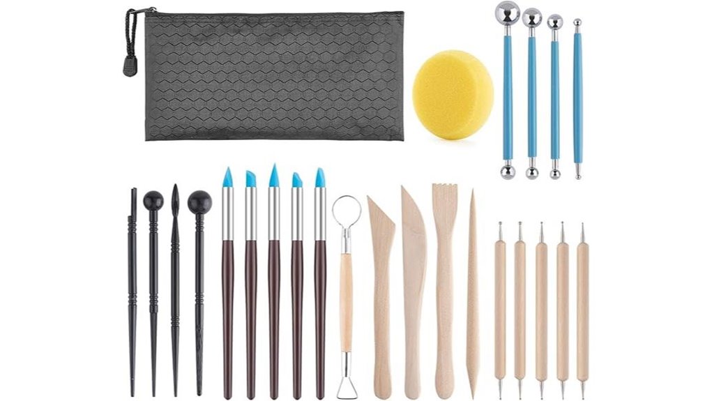 luney 25 piece clay kit
