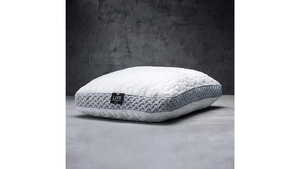 luxome adjustable memory pillow