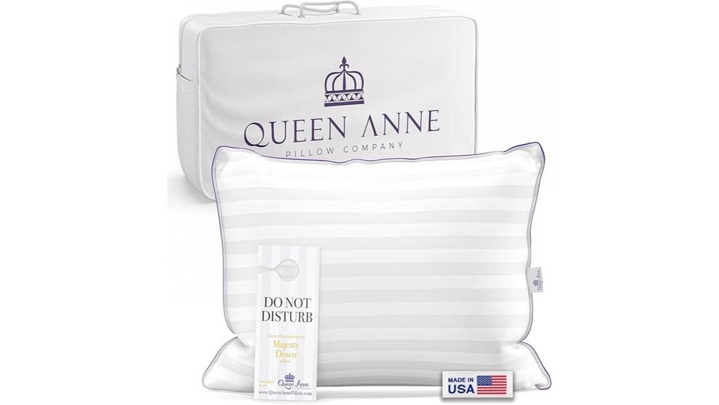 luxury hypoallergenic down pillow