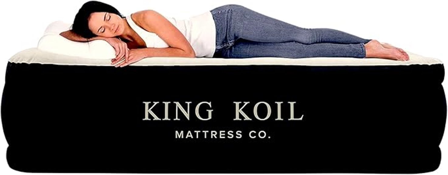 luxury pillow top air mattress