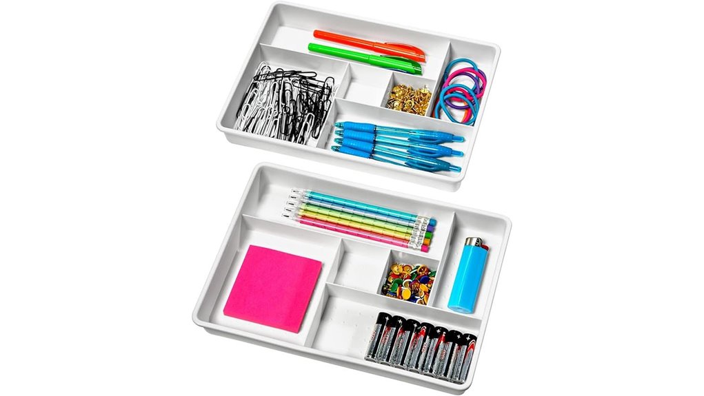 madesmart 2 pack organizer trays