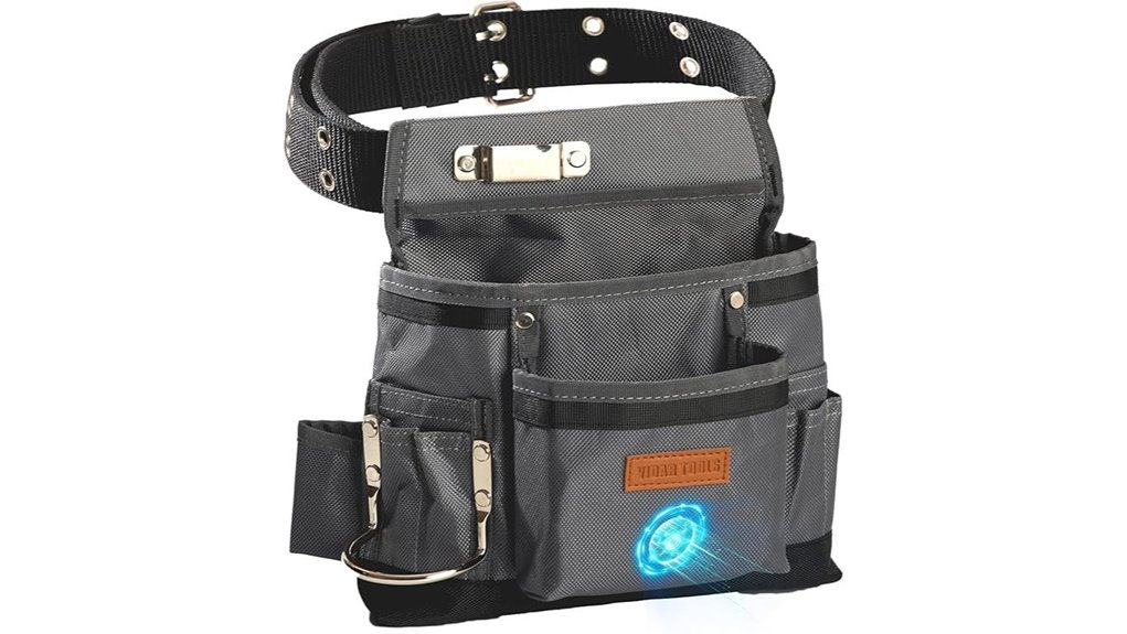 magnetic 11 pocket tool belt