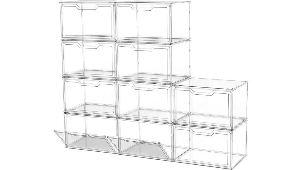 magnetic acrylic sneaker boxes