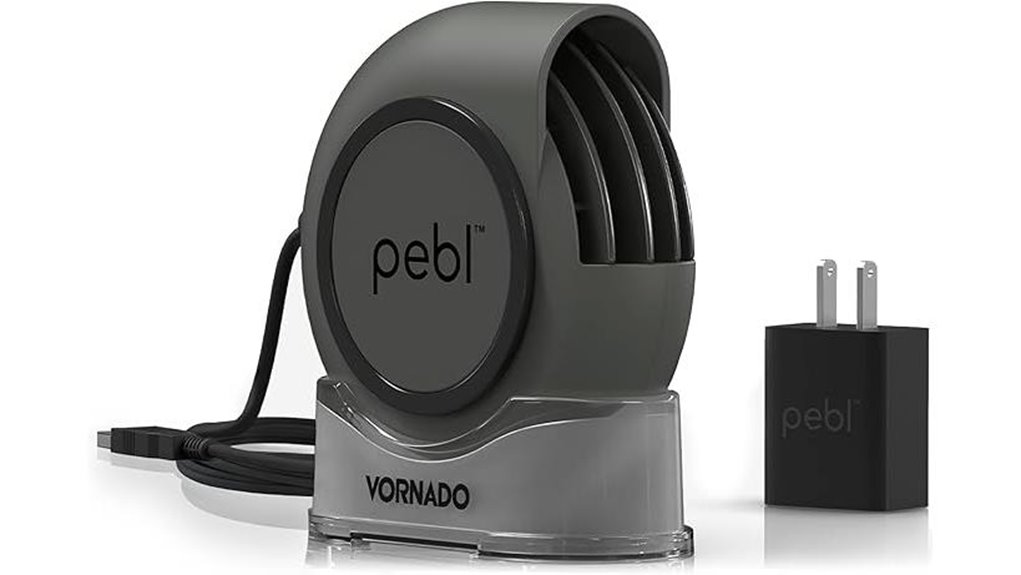 magnetic base portable usb fan