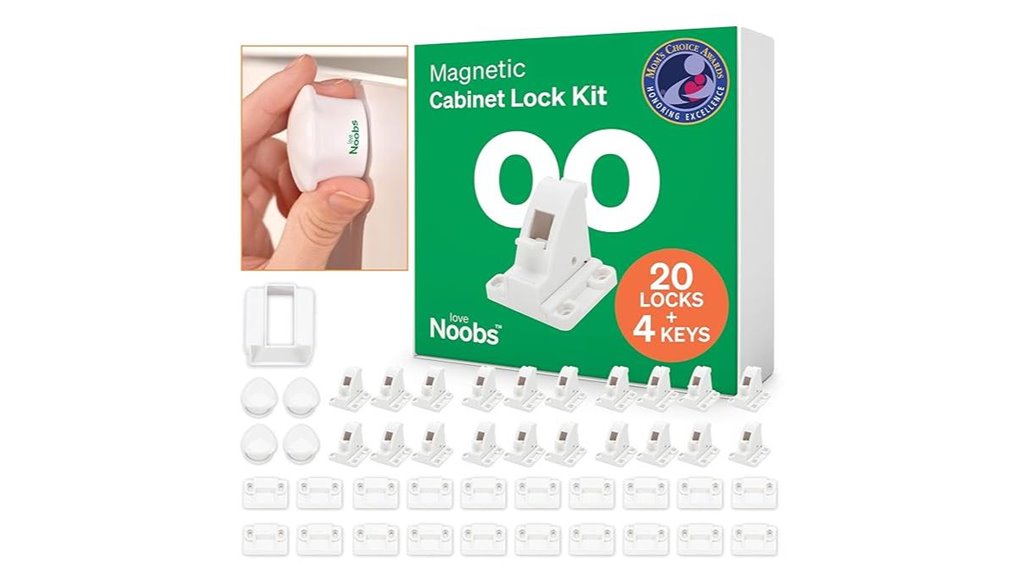 magnetic child safety cabinet locks