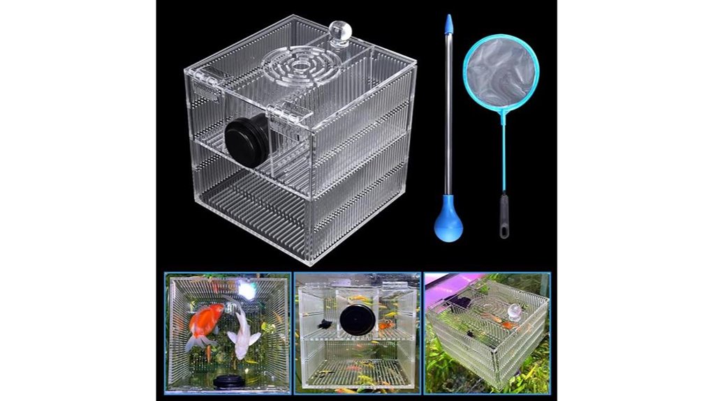 magnetic isolation fish incubator