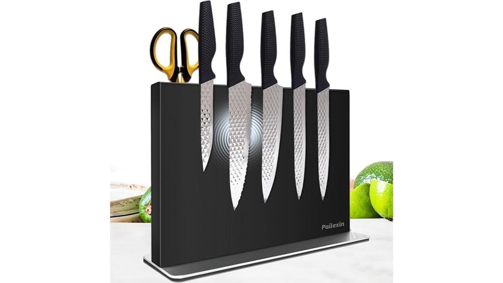magnetic knife block empty