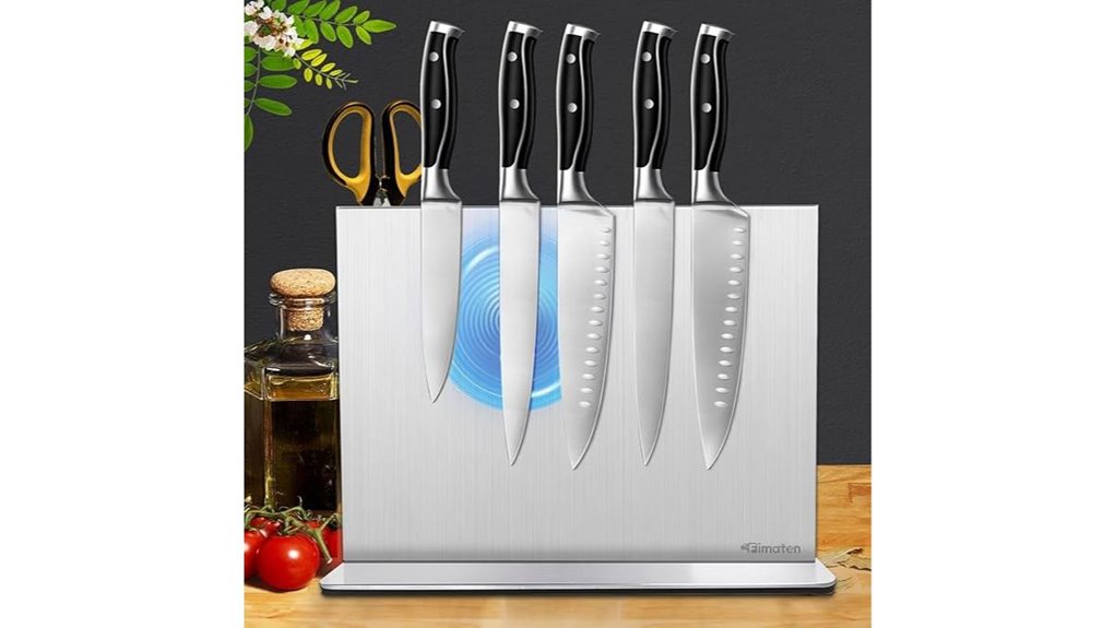 magnetic knife block organizer