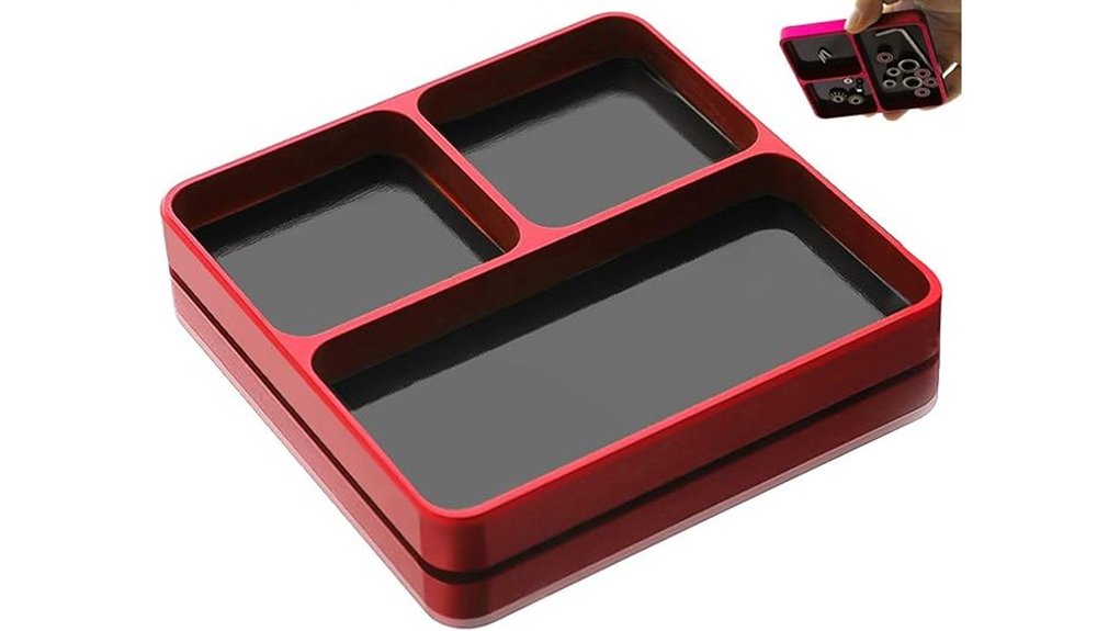 magnetic screw tray holder