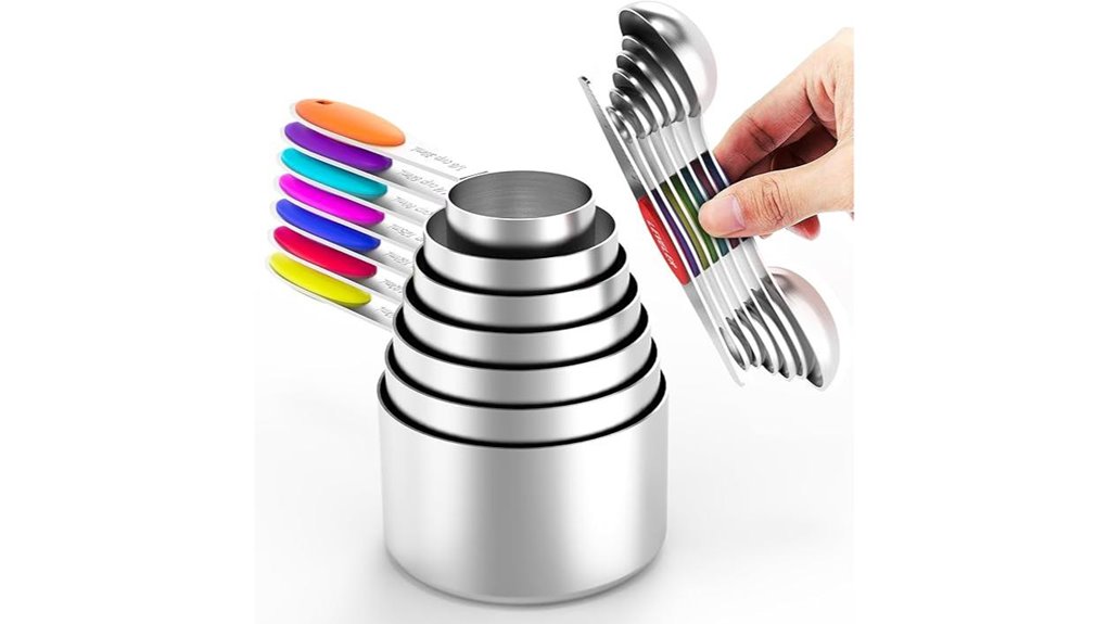 magnetic stainless steel set