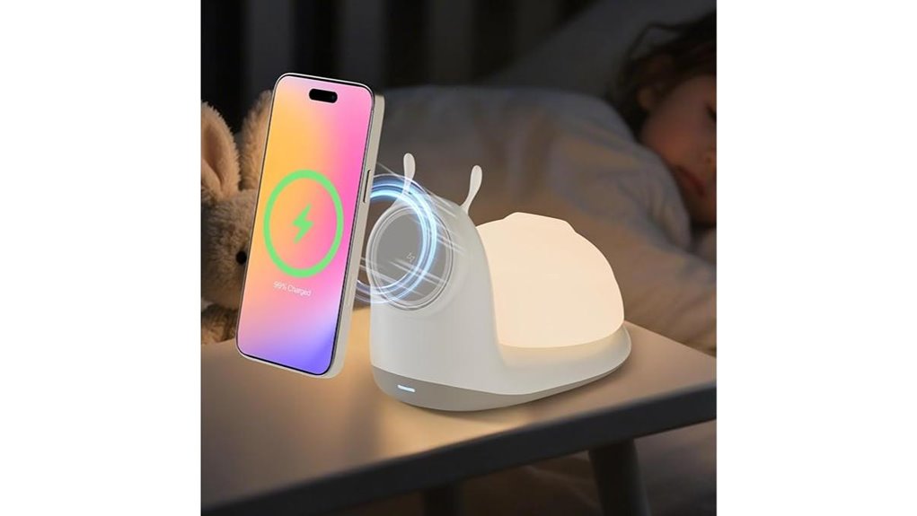 magnetic wireless charger stand