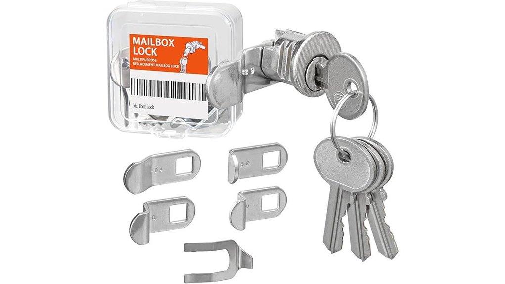 mailbox lock replacement with four keys