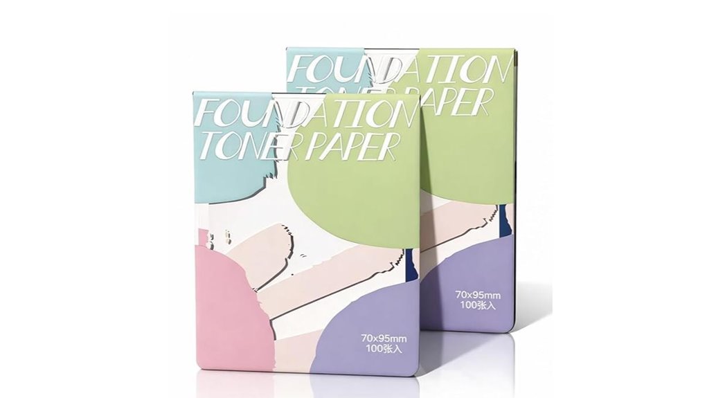 makeup mixing palette paper sets