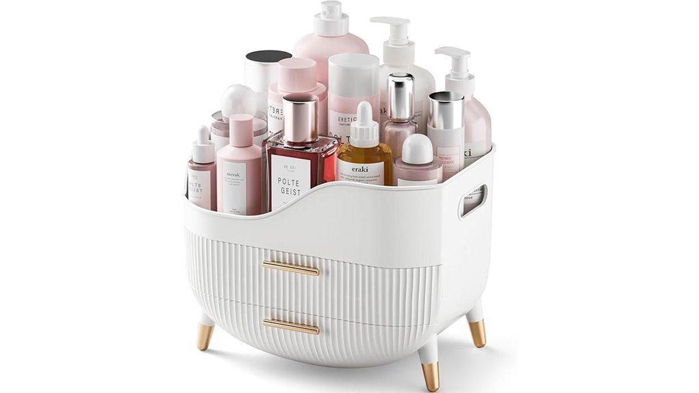 makeup organizer with drawers