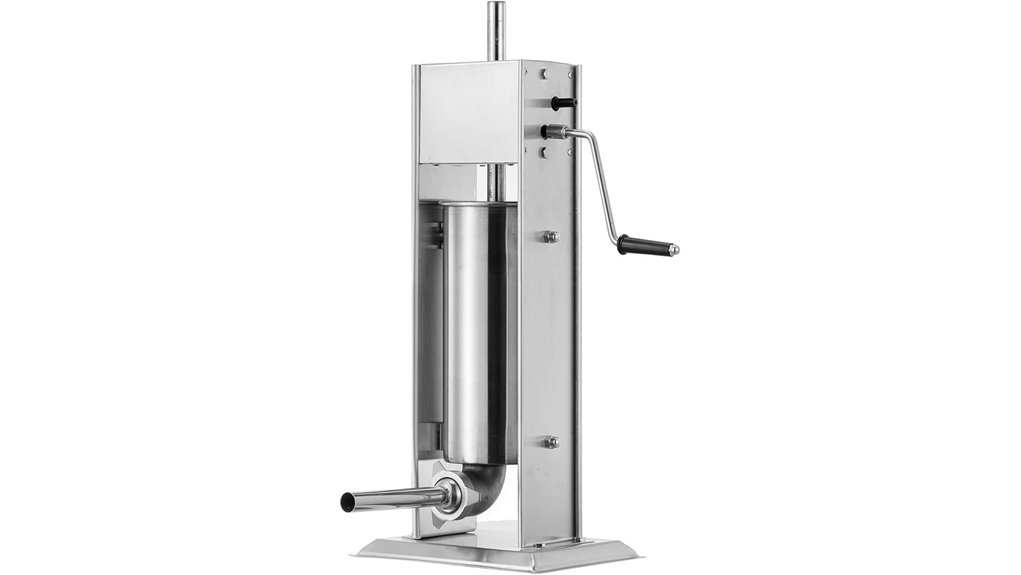 manual sausage stuffer 11l 5l 5 tubes