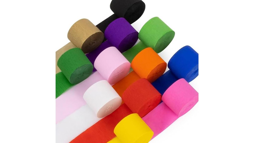 maqihan party crepe streamers