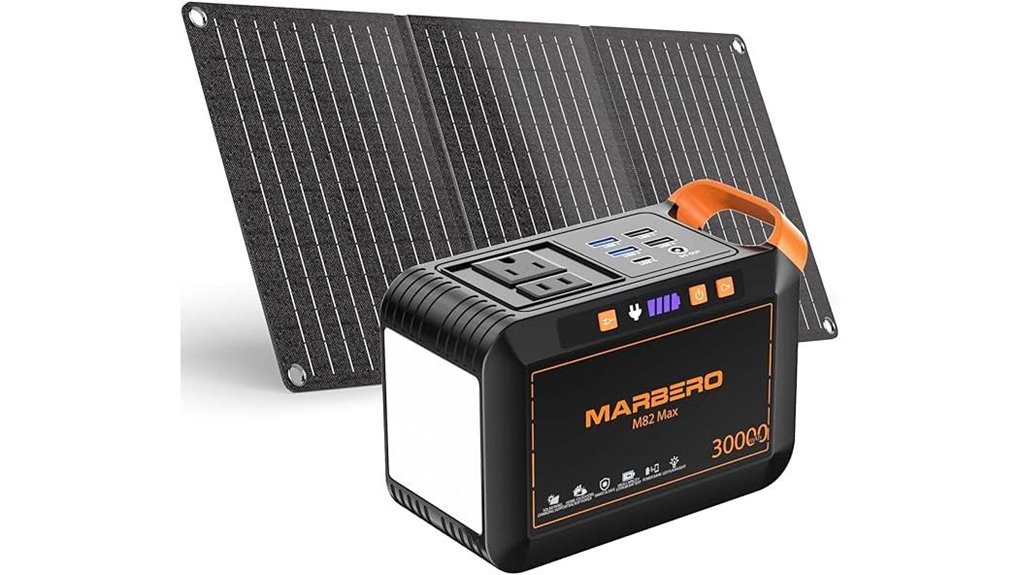 marbero 111wh solar generator
