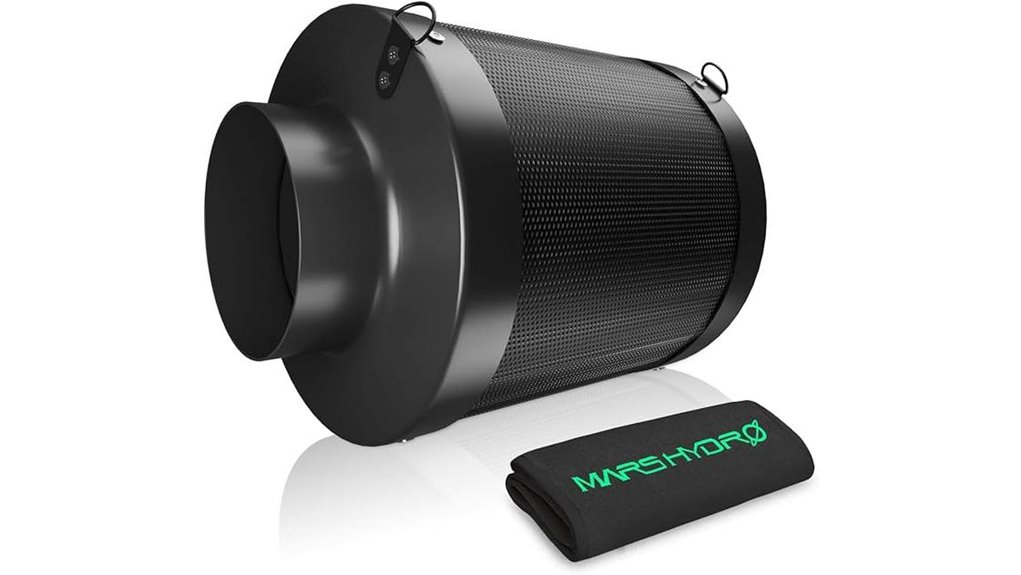 mars hydro 6 carbon filter