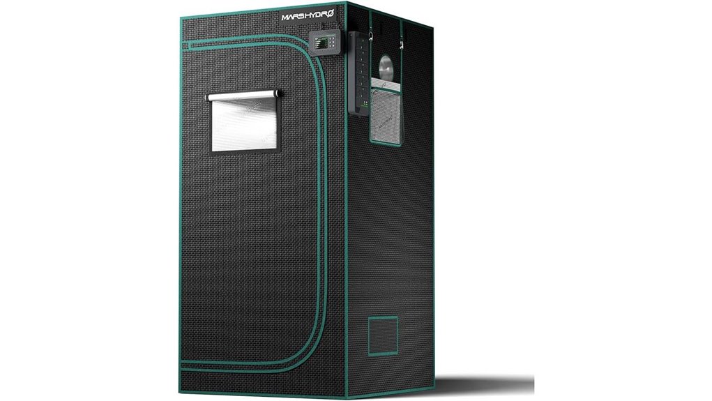 mars hydro grow tent with tray
