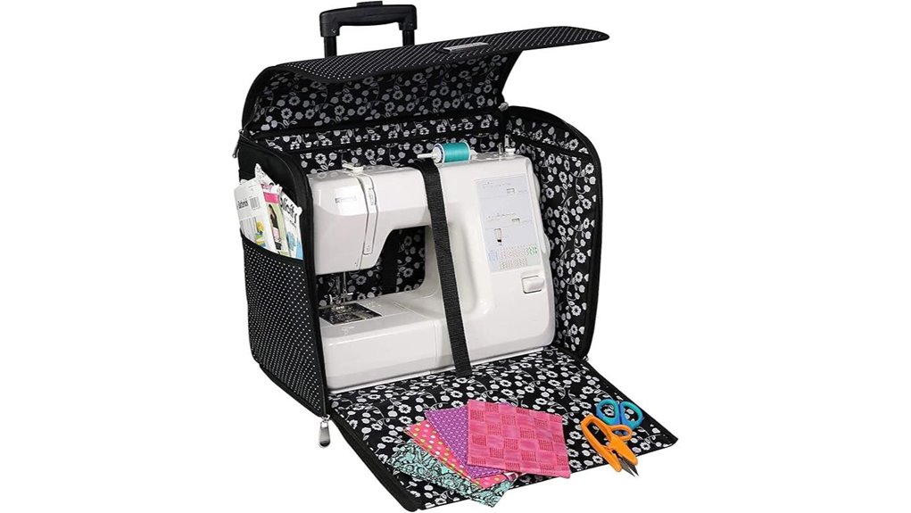 mary s rolling sewing tote