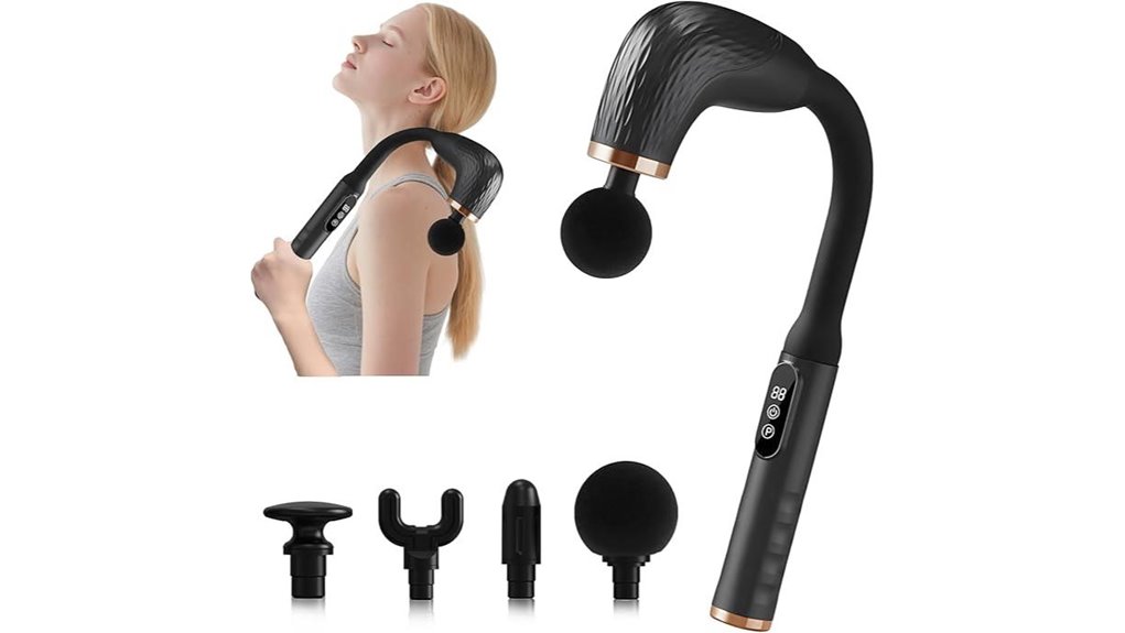 massage gun 4 head extension