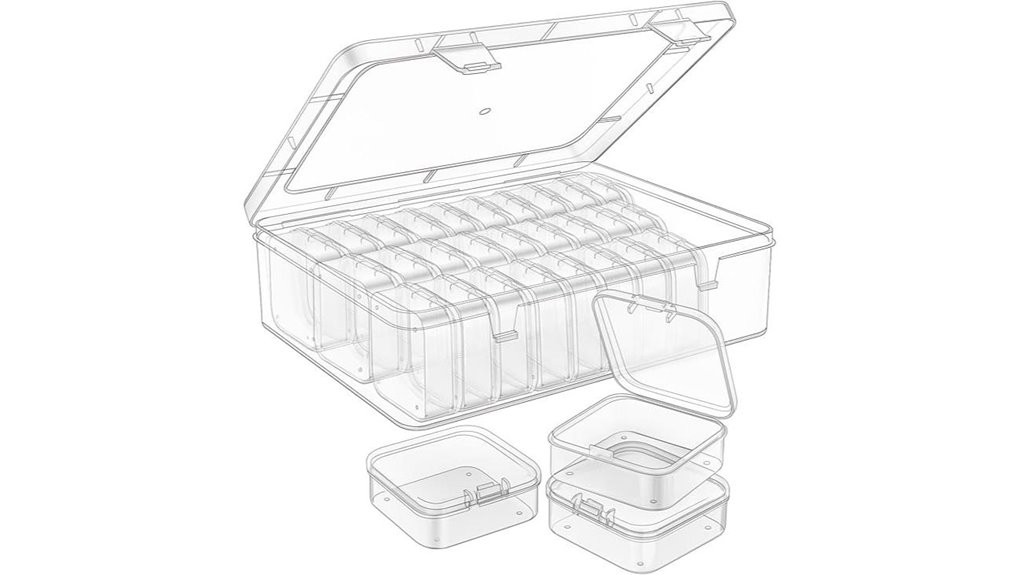 mathtoxyz 31 piece mini organizer