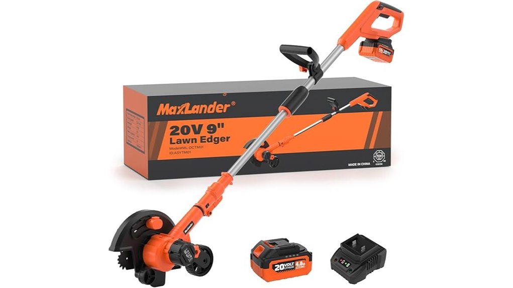 maxlander 9 cordless edger