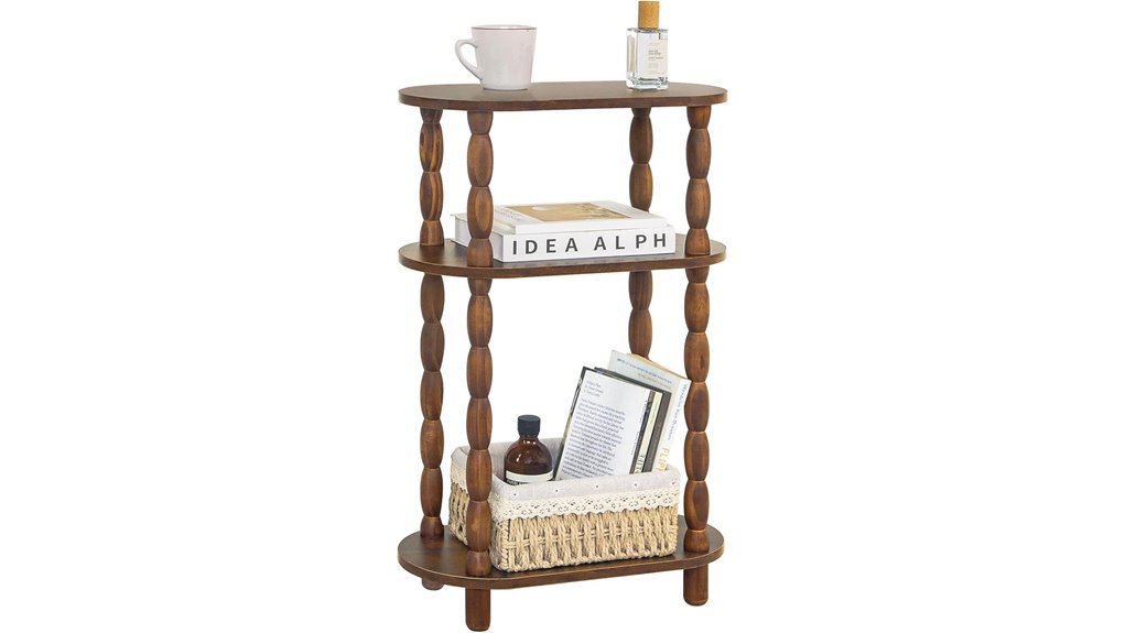 maxsmeo 3 tier narrow table