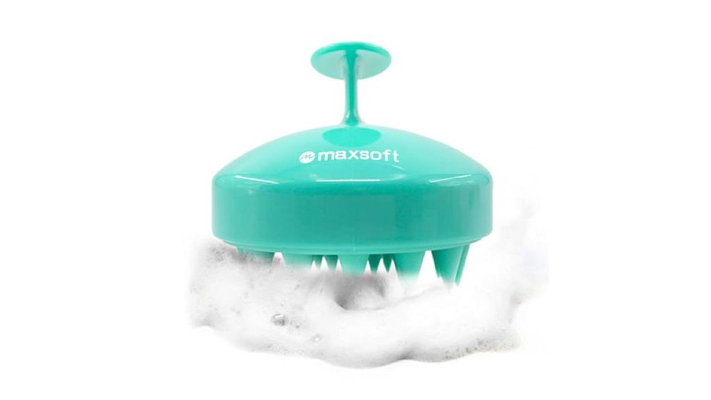 maxsoft scalp massager brush