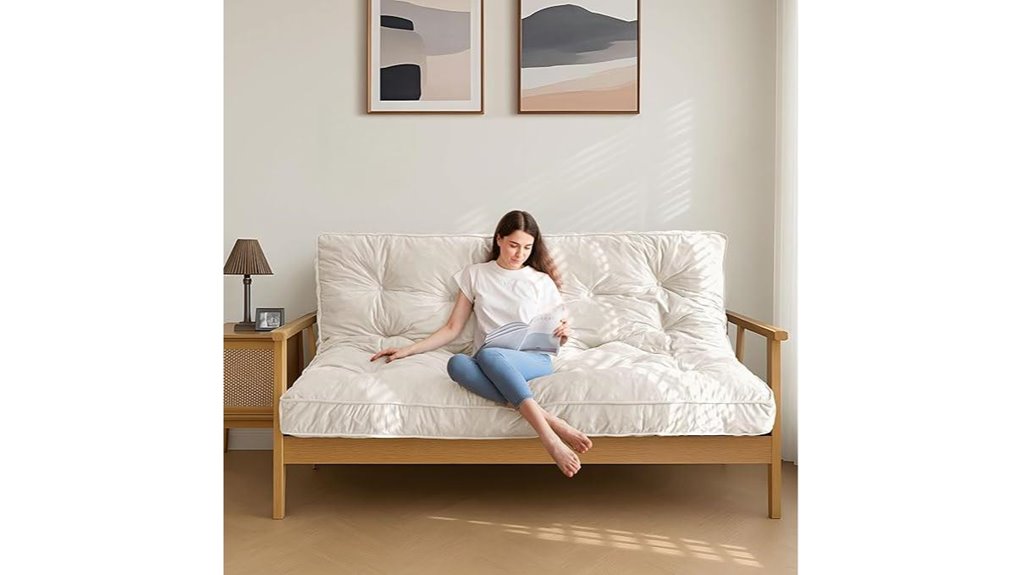 maxyoyo velvet full size futon