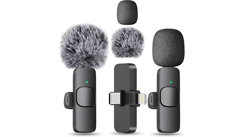 maybesta wireless lavalier mic
