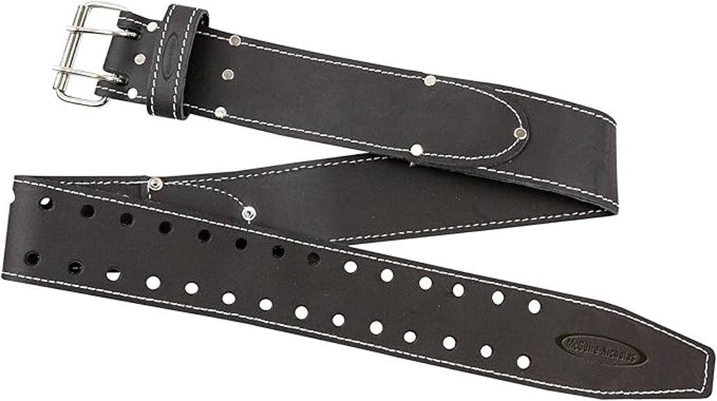 mcguire nicholas oil tanned belt